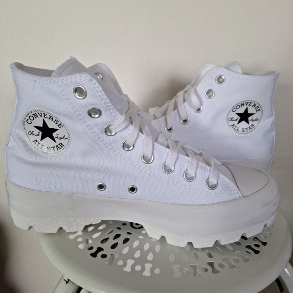Converse All Star White High-Top Sneakers